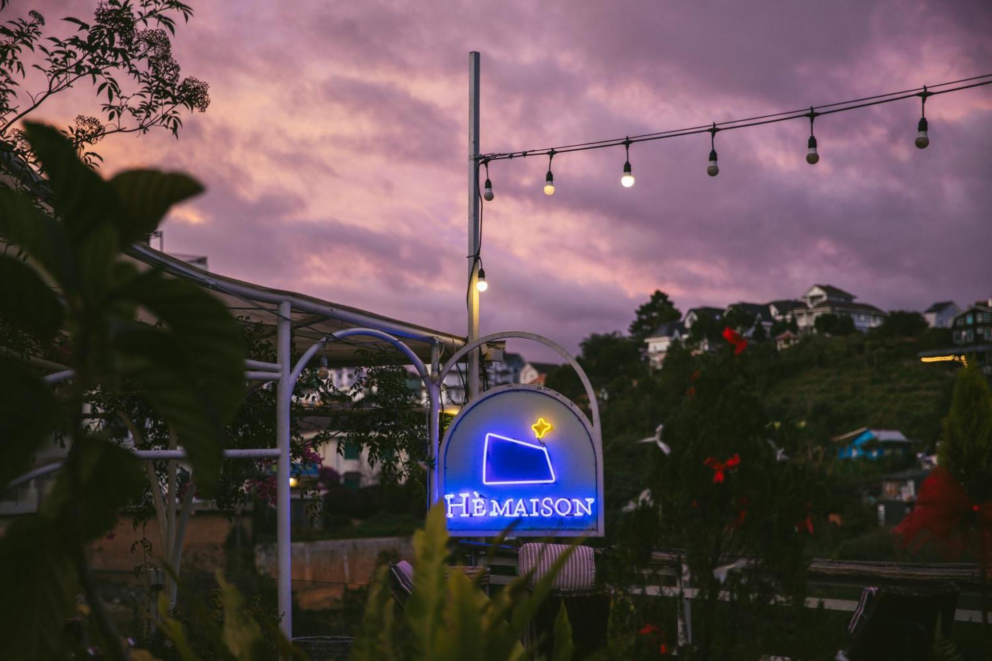 He Maison Boutique Stay & Cafe Đà Lạt Exterior foto